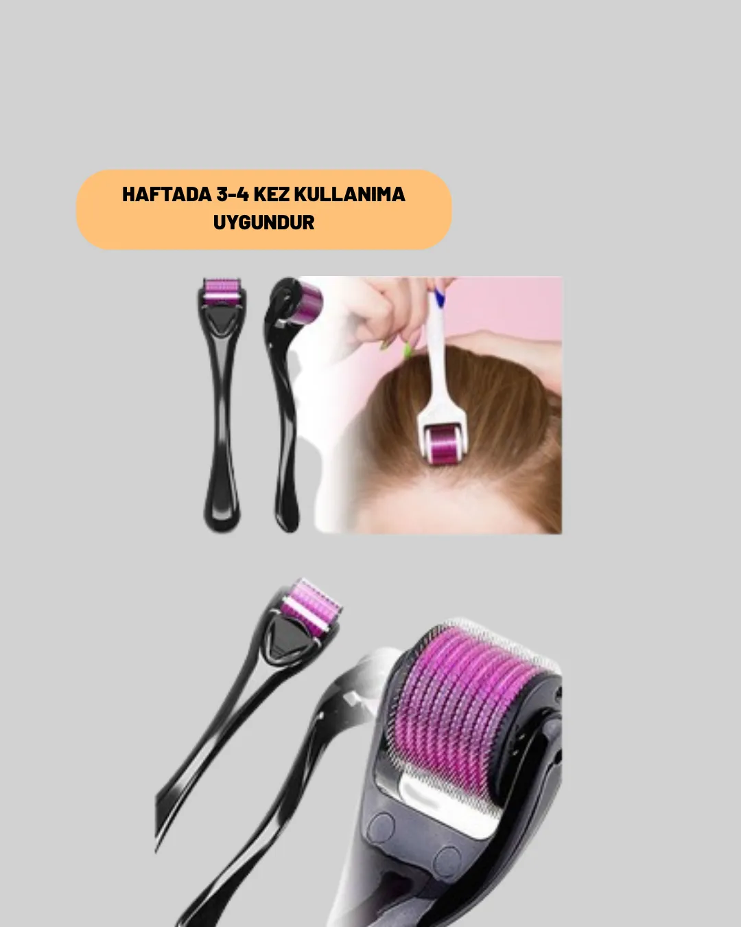 Cilt Yenileyici Derma Roller – Mikro İğneli Bakım Aracı