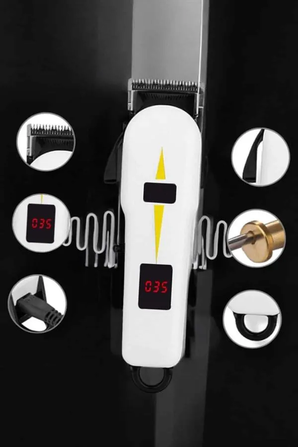 Yeni Nesil Tıraş Makinesi Uzun Şarjlı Paslanmaz Çelik Bıçaklı