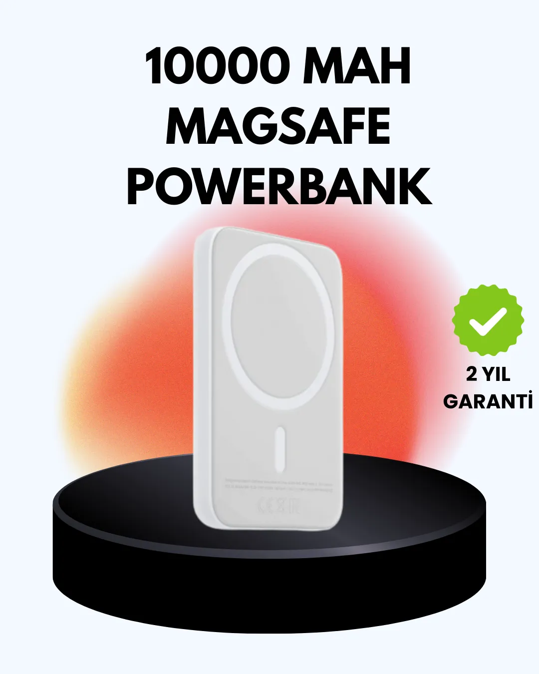 Ultra İnce Manyetik Powerbank – Hızlı Şarj, Güçlü Tutuş, 10000 mAh Kapasite