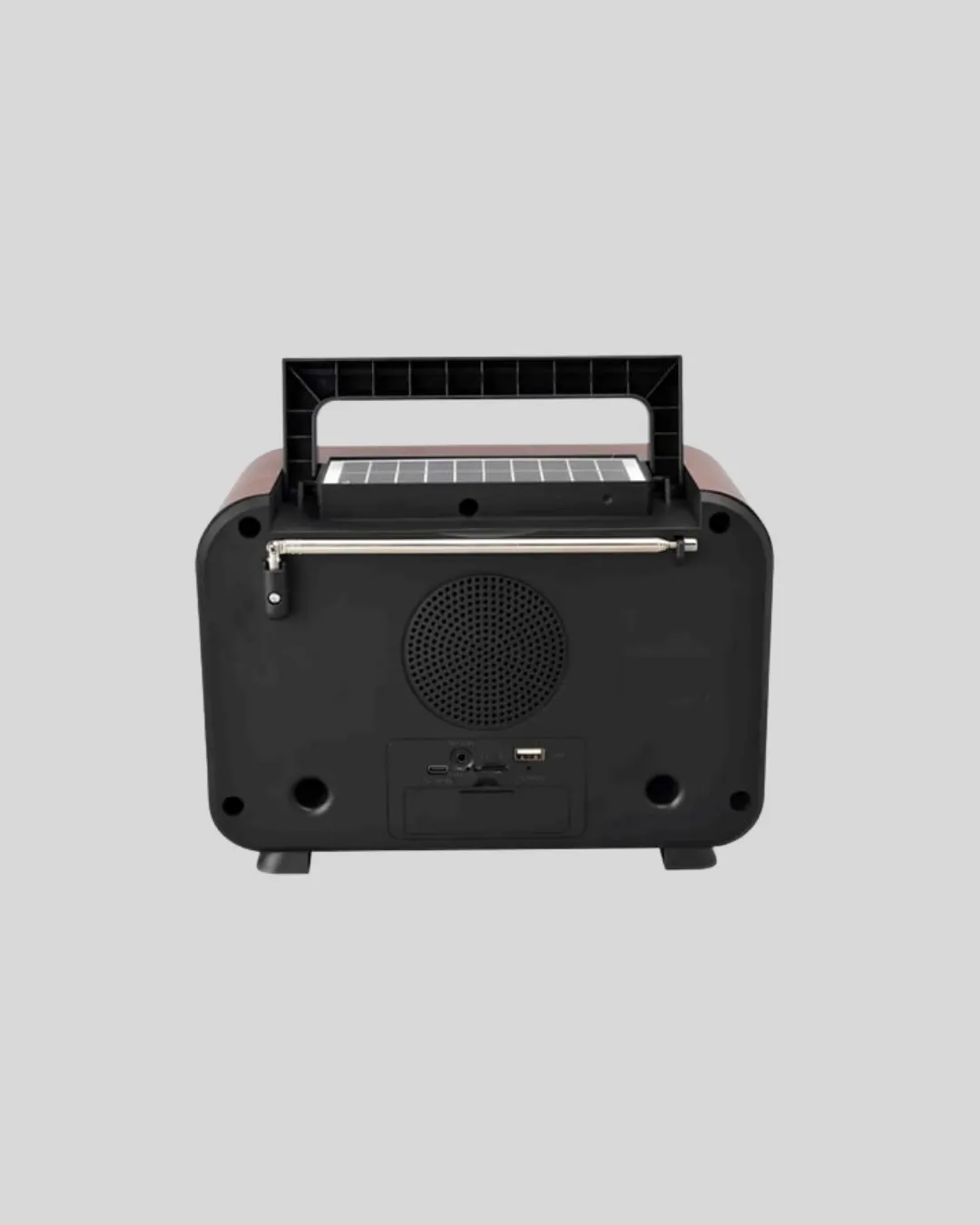 Solar Şarjlı Şömine Alev Efektli Bluetooth Hoparlör 7W Taşınabilir Ses Sistemi