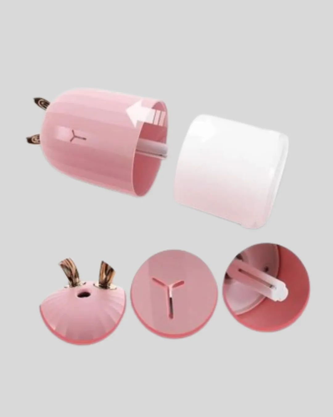 Ultrasonik Hava Nemlendirici – Sessiz Çalışan, Su Bazlı, Ferahlatıcı Buhar Difüzör