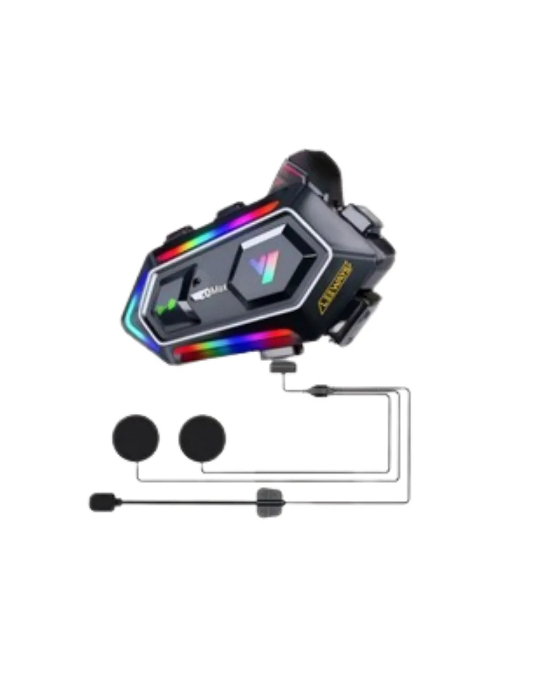 Çift Telefon Destekli Motosiklet Kask Bluetooth Kulaklık