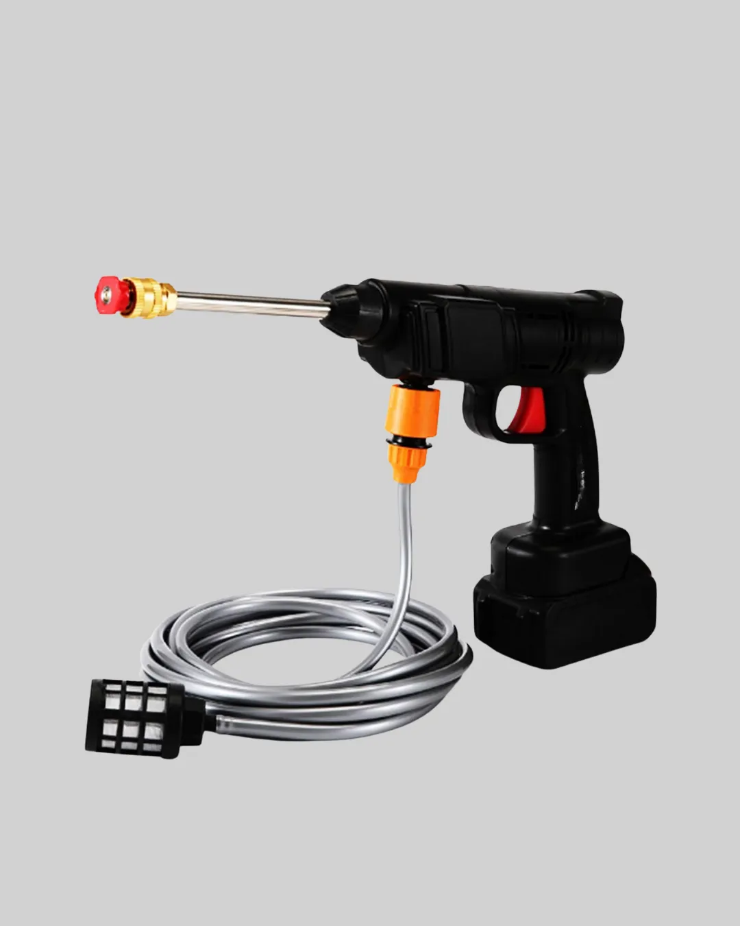 Taşınabilir Akülü Araba Yıkama Makinesi 1.7 MPa Basınçlı ve Ergonomik Tasarımlı