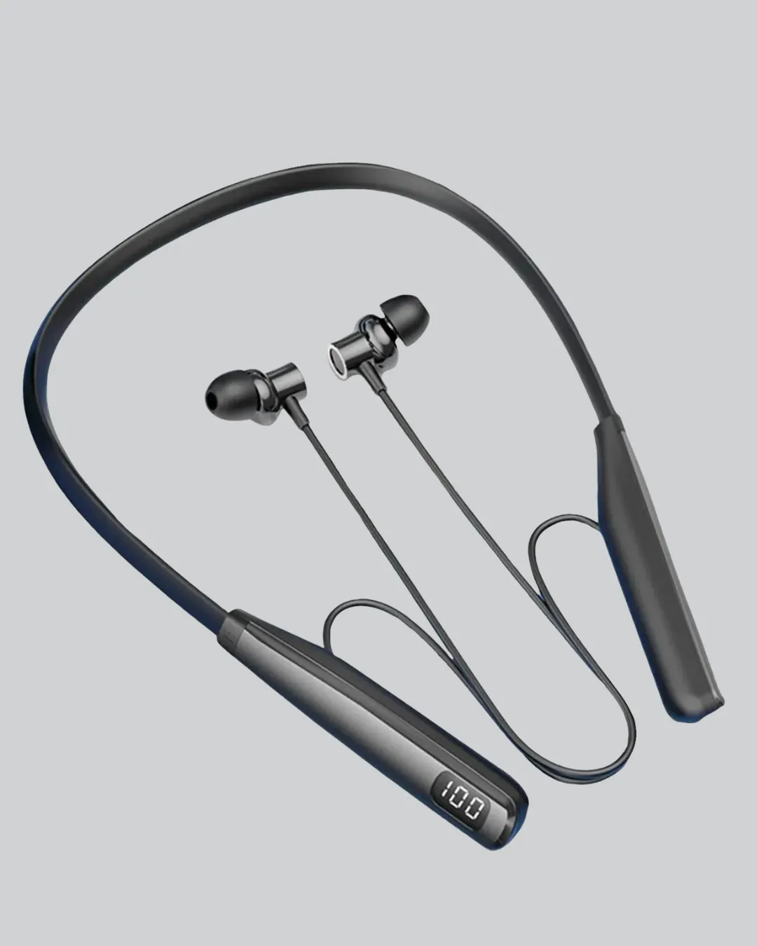 Y12 Bluetooth Boyun Bantlı Kulaklık – 100 Saat Pil, Bluetooth 5.3, Dokunmatik Kontrol