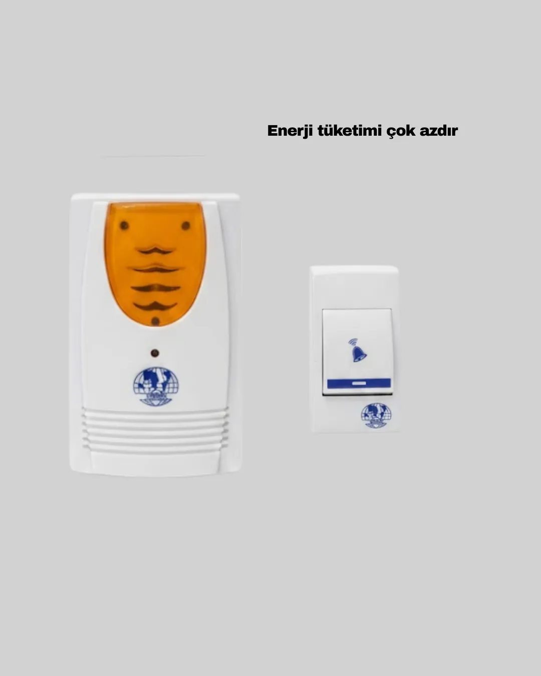 Kablosuz Kapı Zili Kolay Kurulumlu Modern Kullanım