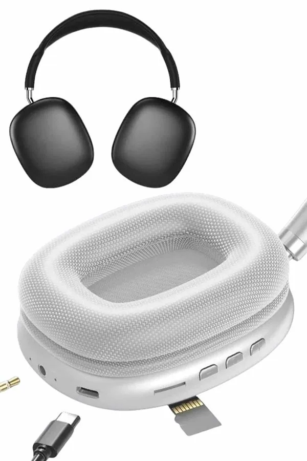 Yeni Nesil Bluetooth Kulaklık Kulak Üstü ANC Özelliği Yüksek Ses Kaliteli