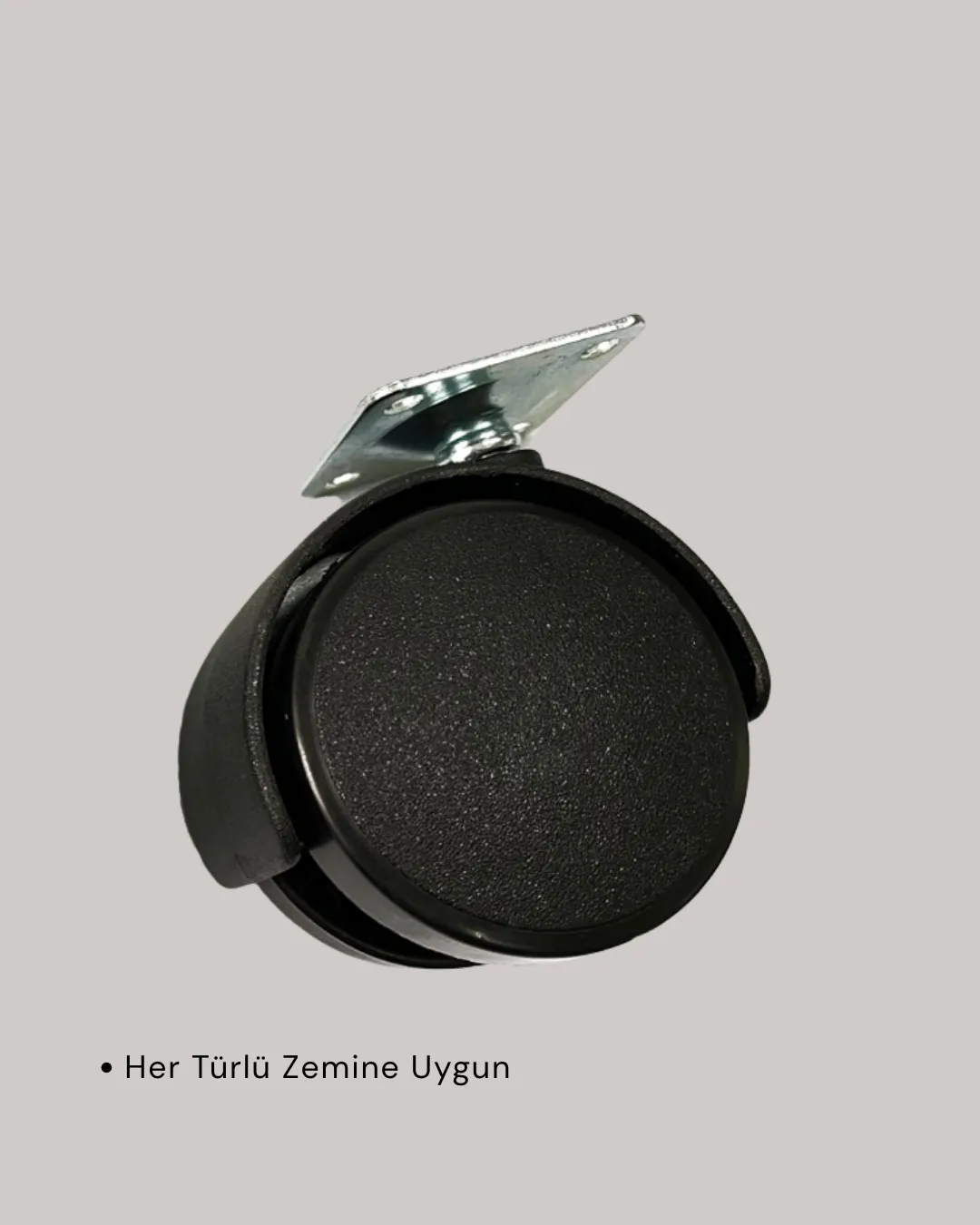 Kilitsiz 4 cm Tekerlek Ayak 4’lü Set Sessiz ve Dayanıklı