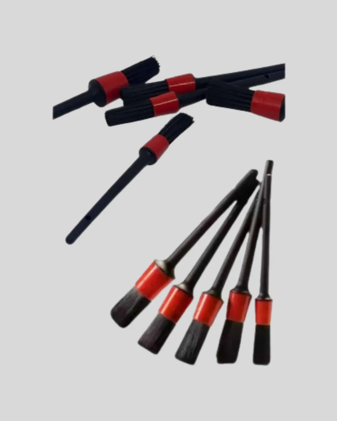 Araç Detay Temizlik Fırçası 5’li Set Çizmeyen Kıl Çok Yönlü Kullanım