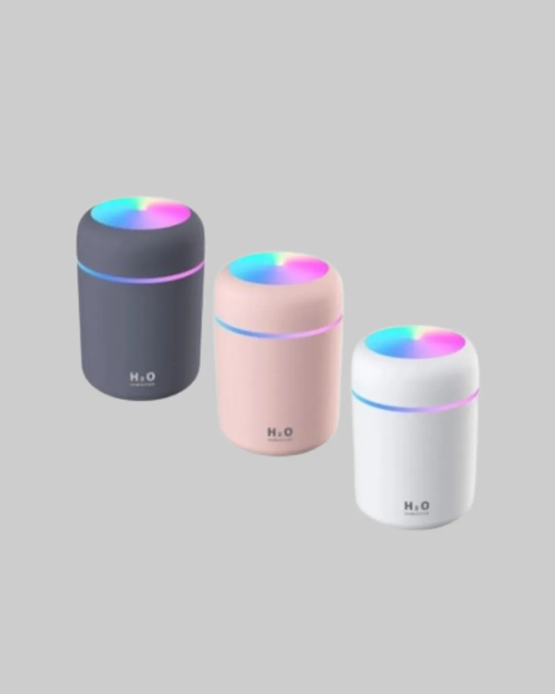 LED Işıklı USB Nemlendirici – Sürekli ve Aralıklı Püskürtme Modu