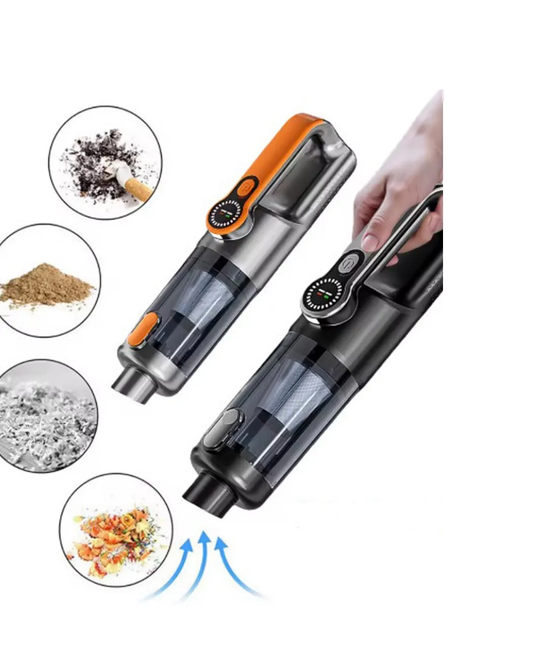 Kablosuz Şarjlı El Süpürgesi Güçlü Emiş ve Kompakt Tasarım