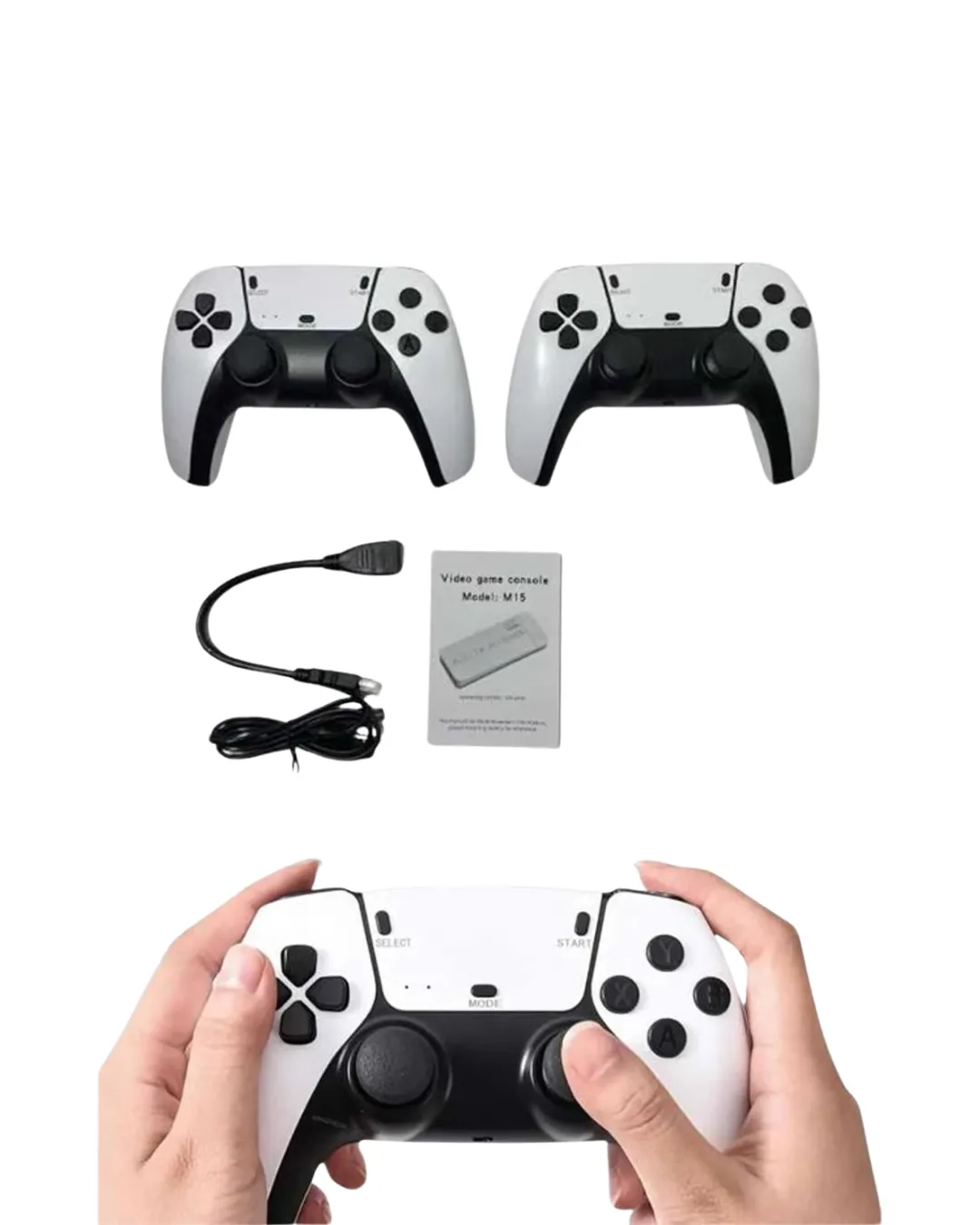 20600 Oyunlu Retro Oyun Konsolu Kablosuz Joystick