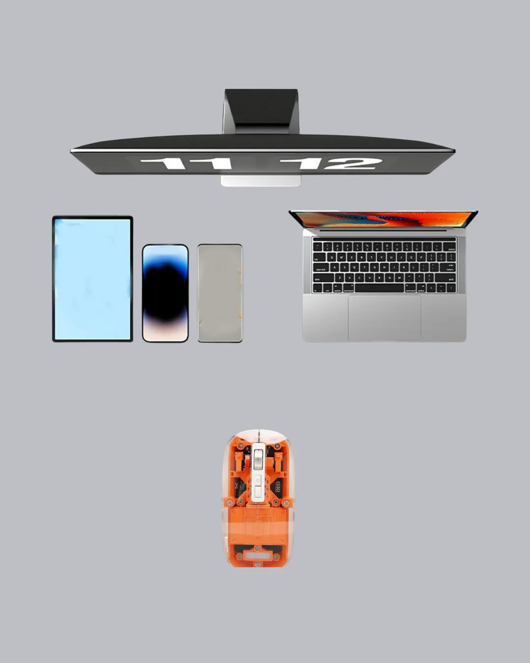 Geniş Uyumluluklu Kablosuz Fare – Windows, Mac, Linux Destekli