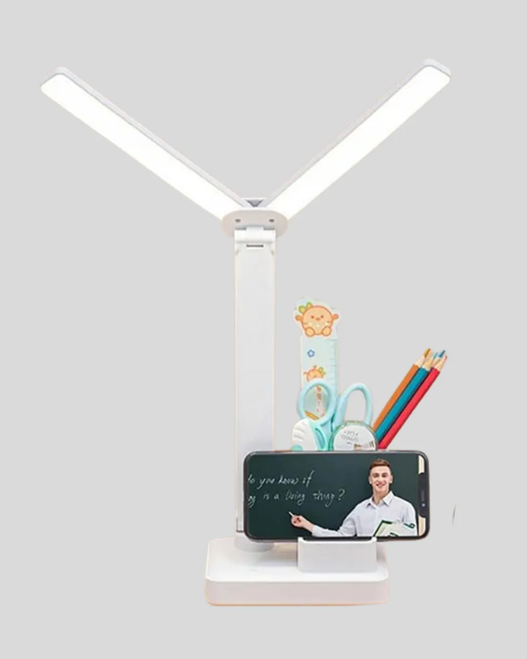 LED Işıklı Masa Lambası – Göz Yormayan, Kısılabilir ve Esnek Başlıklı