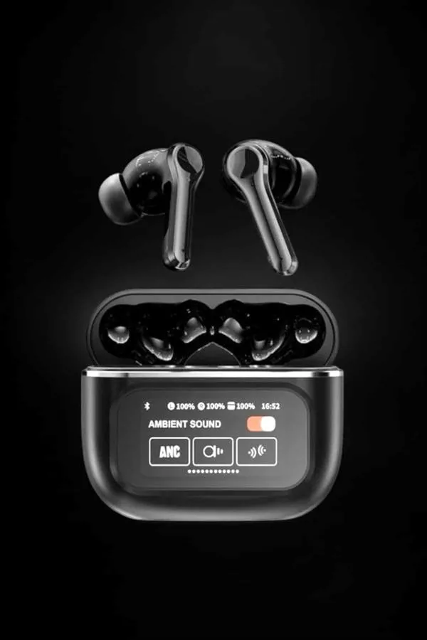 Yeni Nesil Bluetooth Kulaklık Ekranlı Yüksek Ses Kaliteli Uzun Şarj Süreli