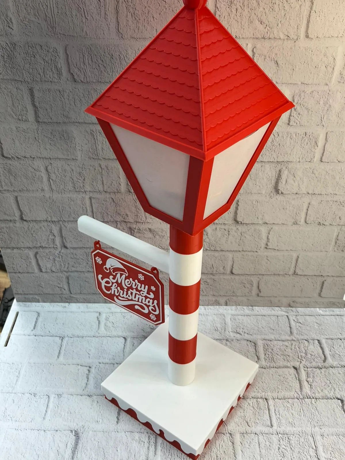 Yılbaşı Tabelalı Dekoratif Lamba Merry Christmas Işıklı Tasarım