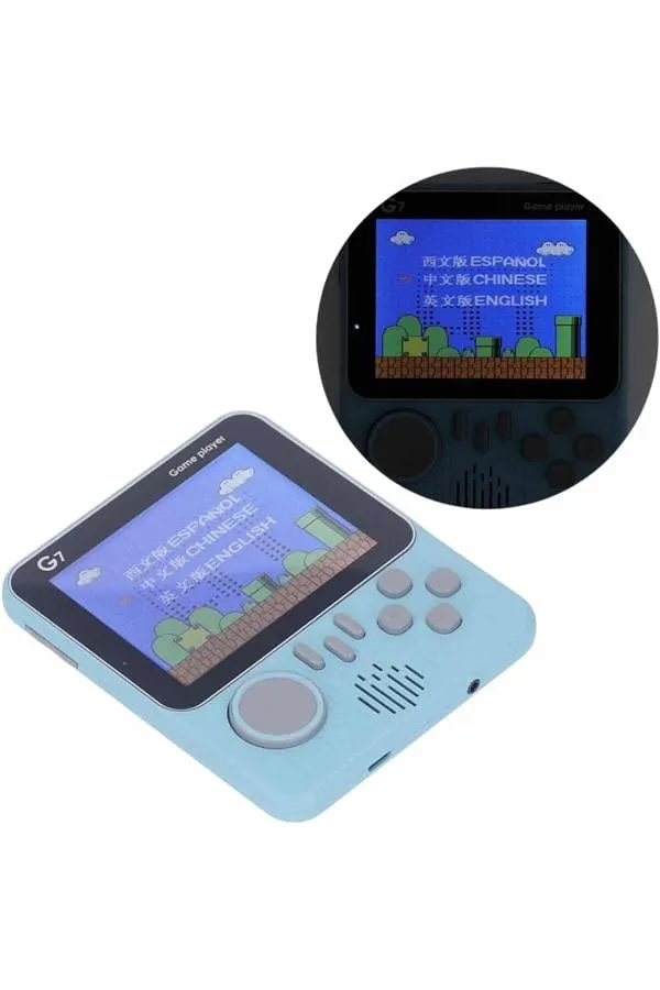 666 Oyunlu Retro El Konsolu Atari 3.5 İnç Taşınabilir Oyun Konsolu