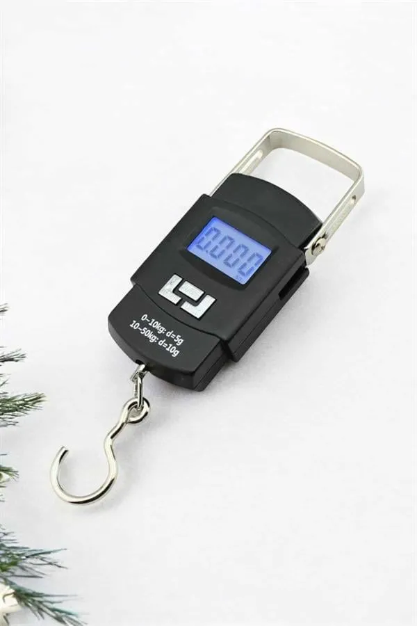 El Terazisi Dijital Göstergeli Pilli 50 Kg Ağırlık Ölçer
