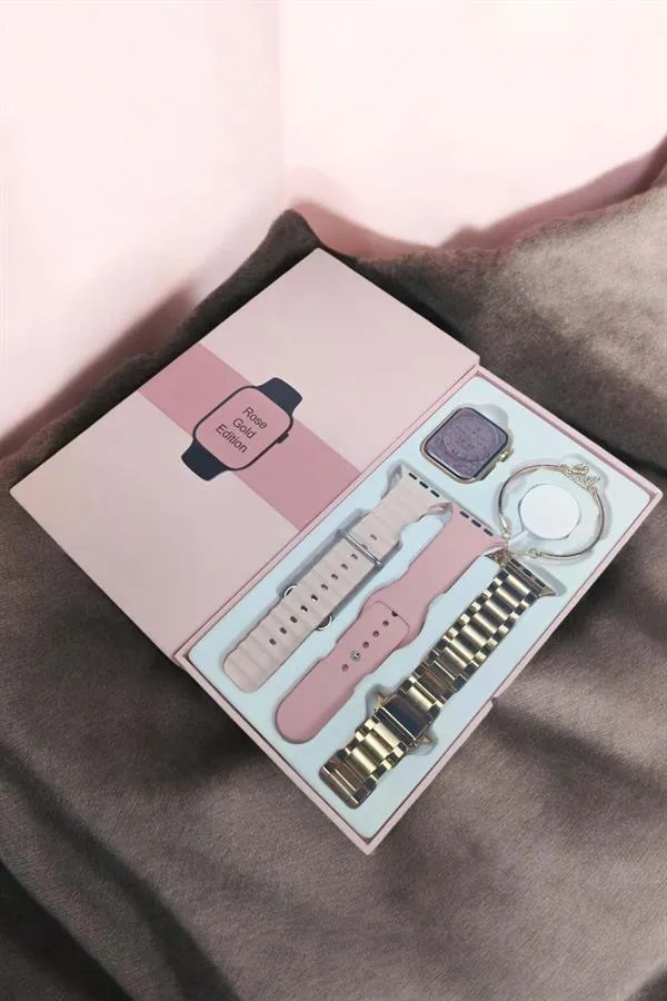 Akıllı Saat Sesli Görüşme Bildirim Görme Uyku ve Sağlık Takibi