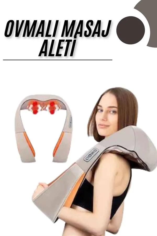 Rahatlatıcı Ovmalı Isıtmalı Boyun Bel Omuz Sırt Masaj Aleti Ve Masaj Cihazı