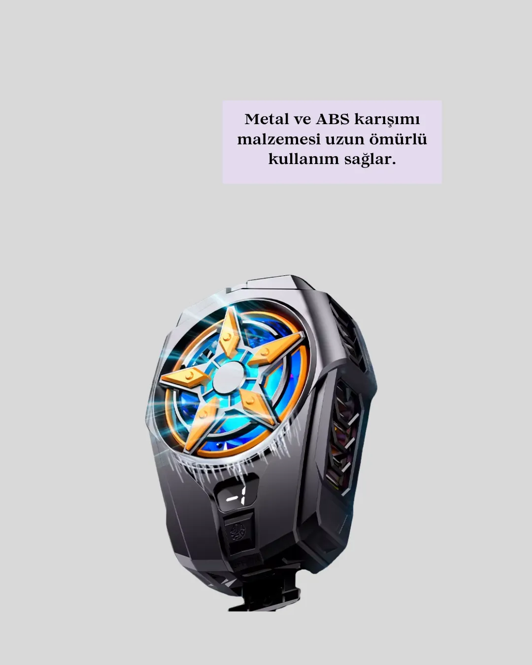 2 Kademeli Hız Ayarlı Taşınabilir Telefon Soğutucu