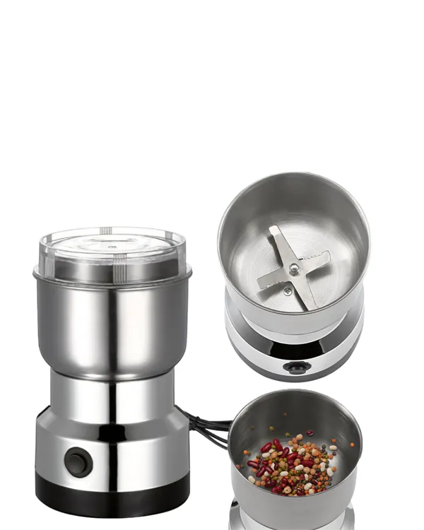 Paslanmaz Çelik Kahve Değirmeni | Düşük Gürültü, Yüksek Devir, Fındık ve Tahıl İçin Uygun