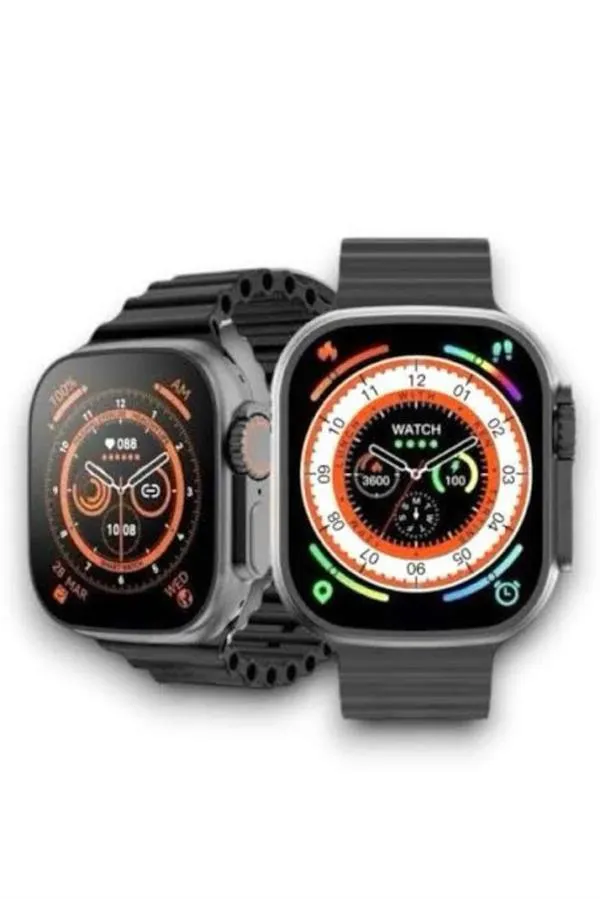 Akıllı Saat Kordon Hediyeli Güçlü Batarya Kapasiteli Titreşimli Bildirim Görme Unisex