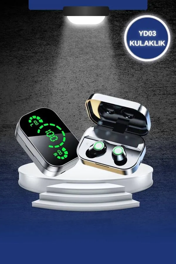 Dokunmatik Akıllı Saat Yeni Nesil Kulaklık Kampanyası ANC Özelliği Yüksek Ses Kaliteli