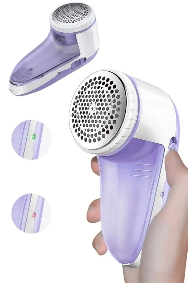 Giysi Tiftik Ve Kazak Tüy Toplama Makinesi Pratik Temizleme Şarjlı