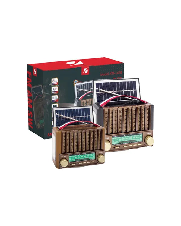 KTF-1428 Güneş Enerjili Bluetooth Hoparlör