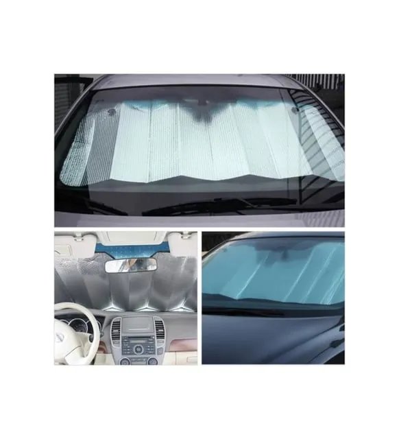 Araç Ön Cam Güneşlik Isı Yalıtımlı Katlanabilir Model Renault Megane Honda Civic Opel Astra Ford Focus
