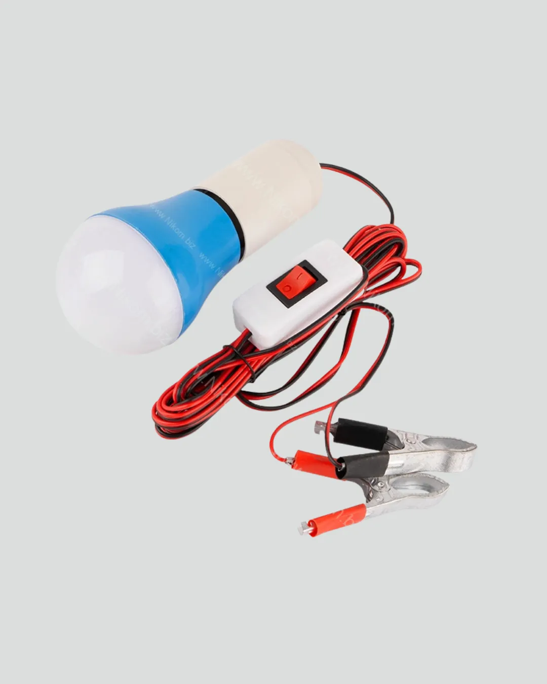 Araç Akü Bağlantılı 12V LED Ampul Pratik Işık Çözümü