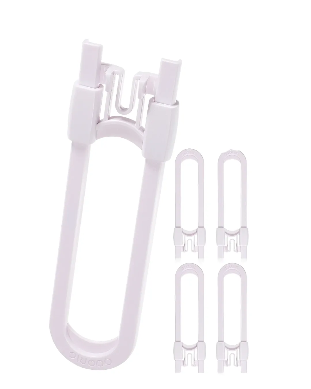 4 Adet Çocuk Güvenlik Dolap Kilidi Dayanıklı ve Uzun Ömürlü Tasarım