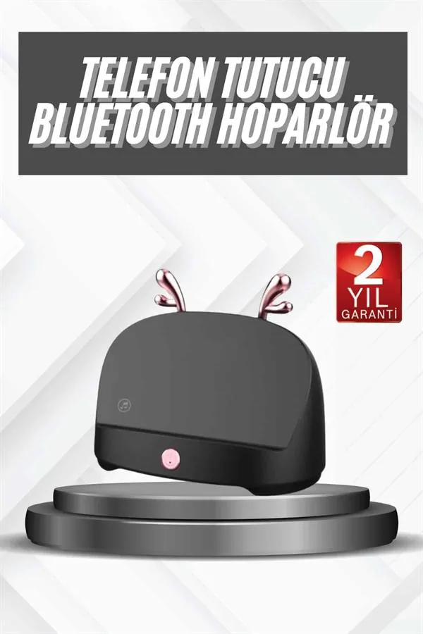 Telefon Tutucu Bluetooth Hoparlör Geyikli Renkli Uzun Ömürlü