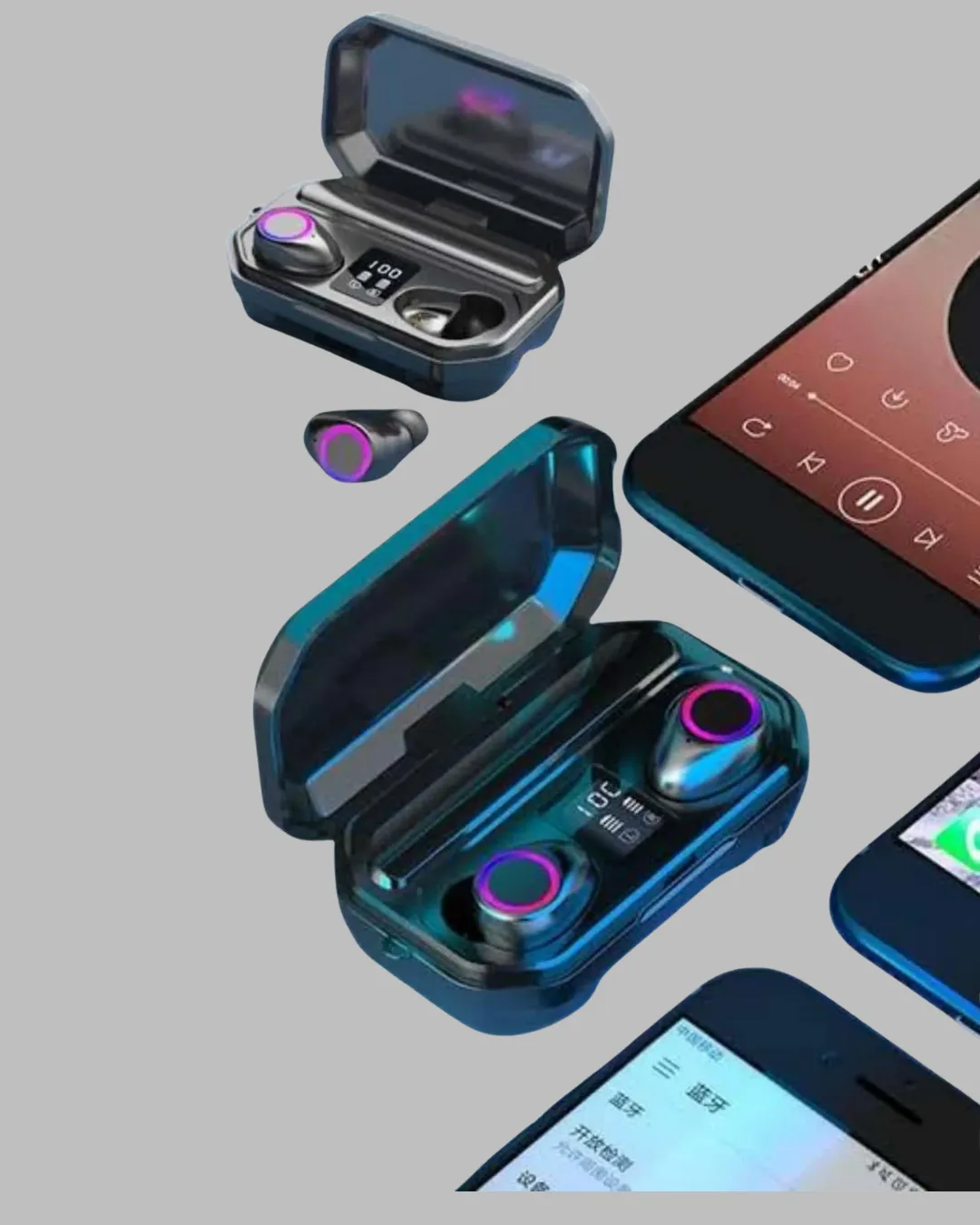 Dokunmatik Kontrollü Bluetooth Kulaklık – Gürültü Engelleme Özellikli