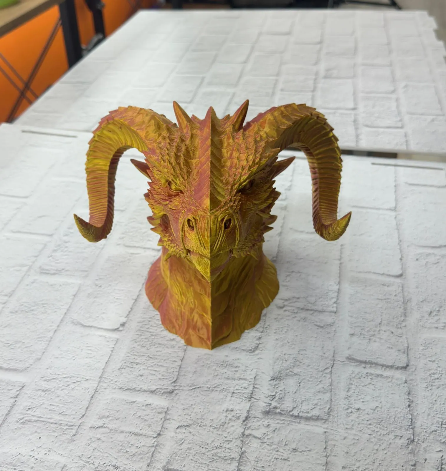 Mitolojik Gold Ejderha Biblo Fantastik Koleksiyon Ürünü