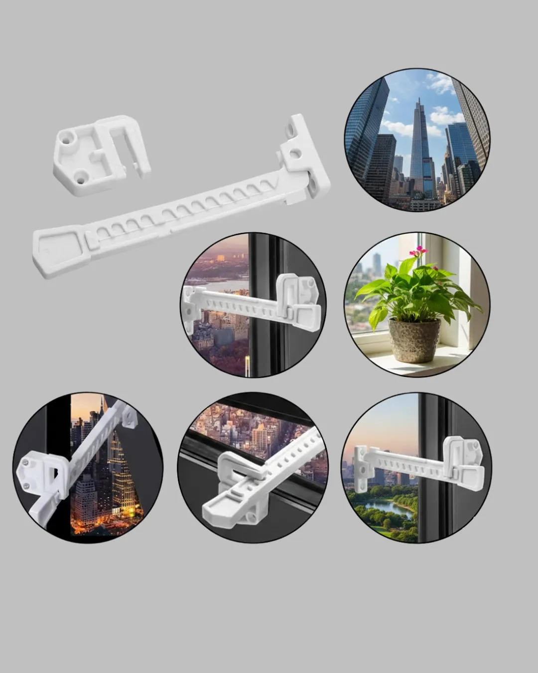 İçe Açılan Pencereler İçin Güvenlik ve Sınırlayıcı Aparat