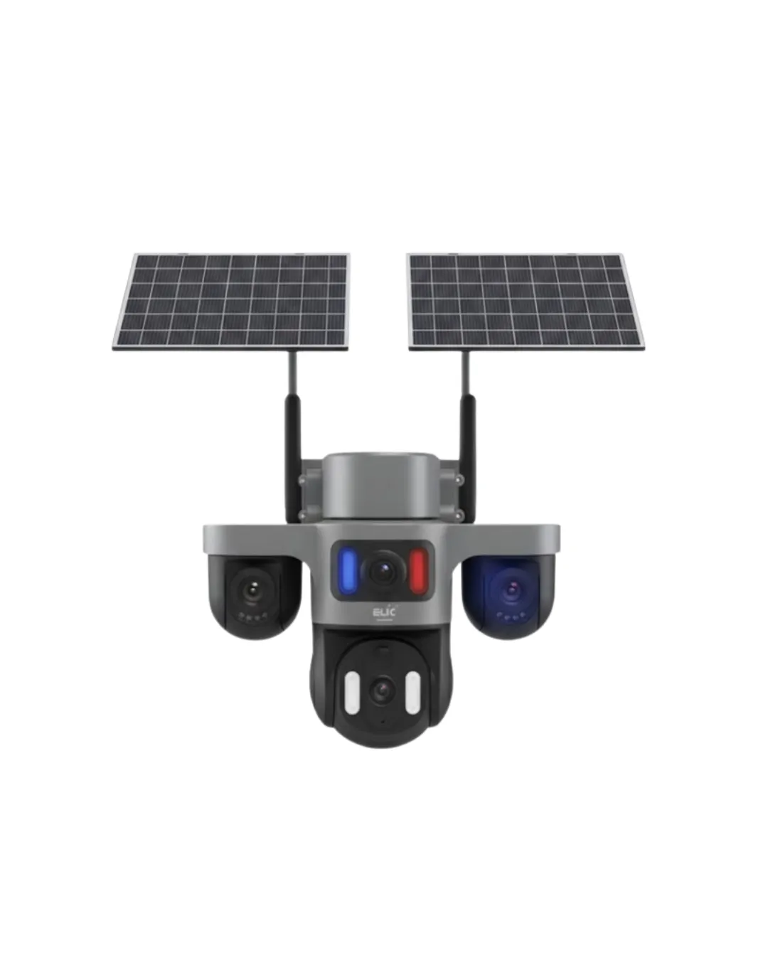 Kablosuz Solar IP Güvenlik Kamerası 12000mAh Bataryalı ve Hareket Algılamalı