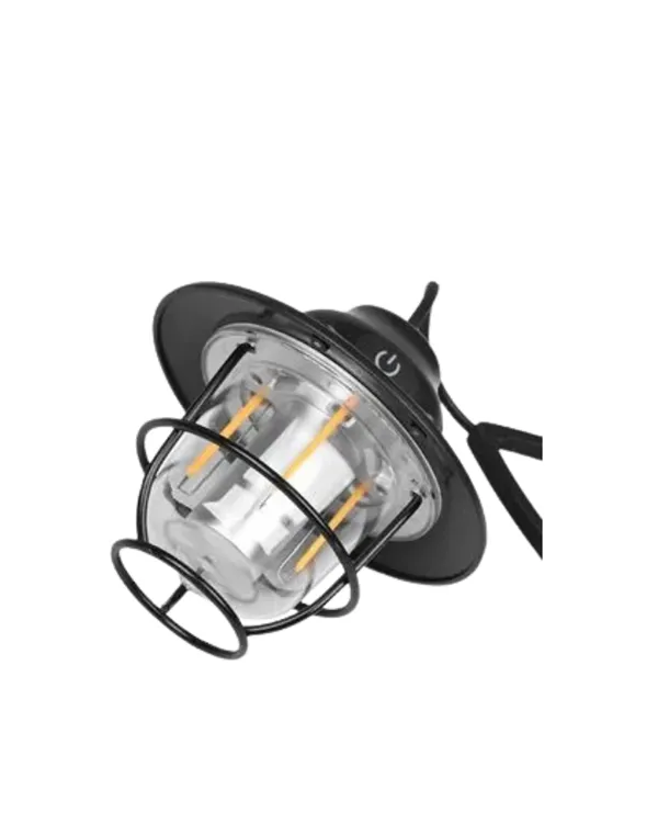 Dış Mekan İçin Şık LED Fener – 4400mAh Pil, IPX4 Su Geçirmez, Asılabilir