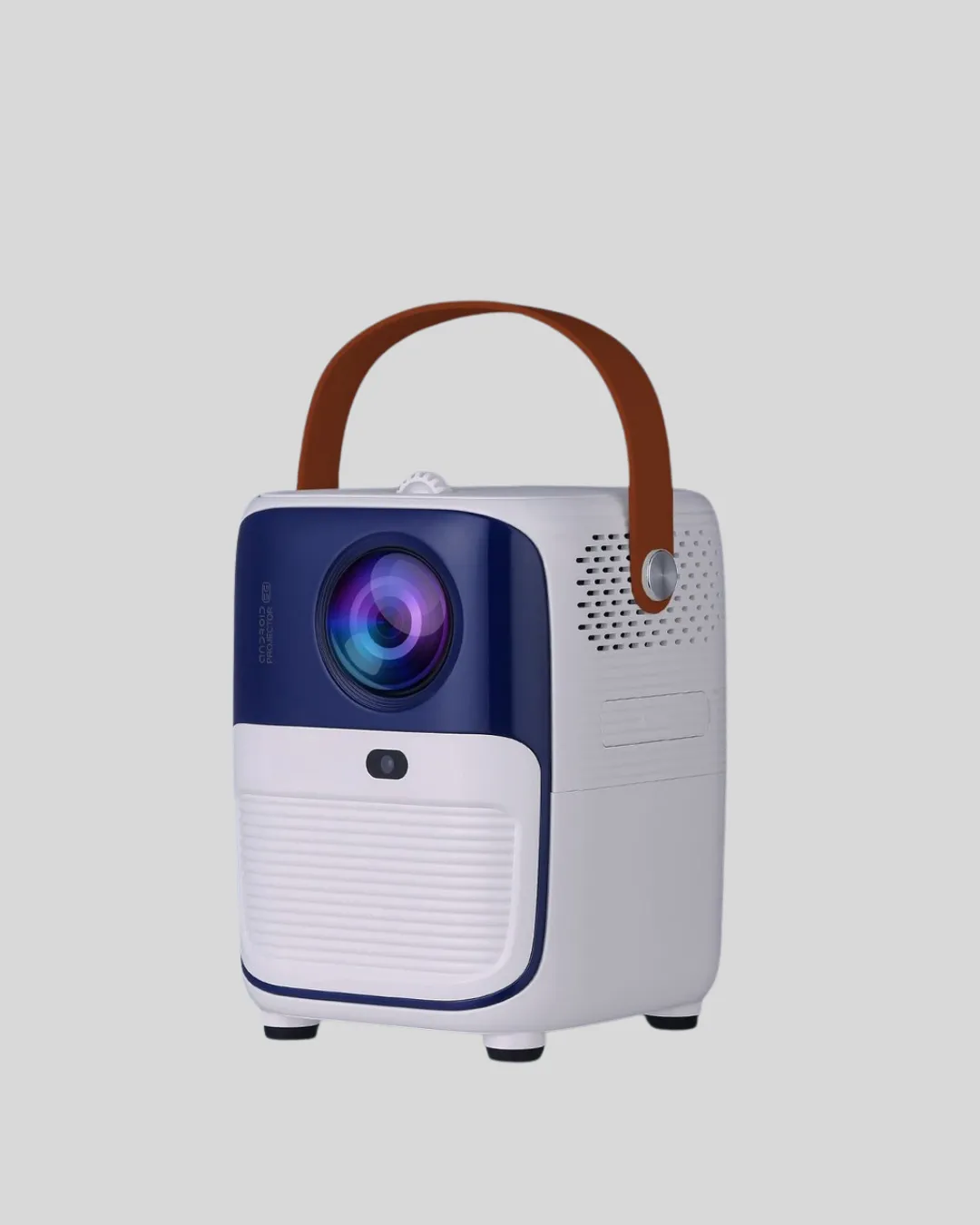 Taşınabilir Akıllı 1080P Projektör – 64GB Hafıza, 2GB RAM, Full HD Görüntü, Kumandalı