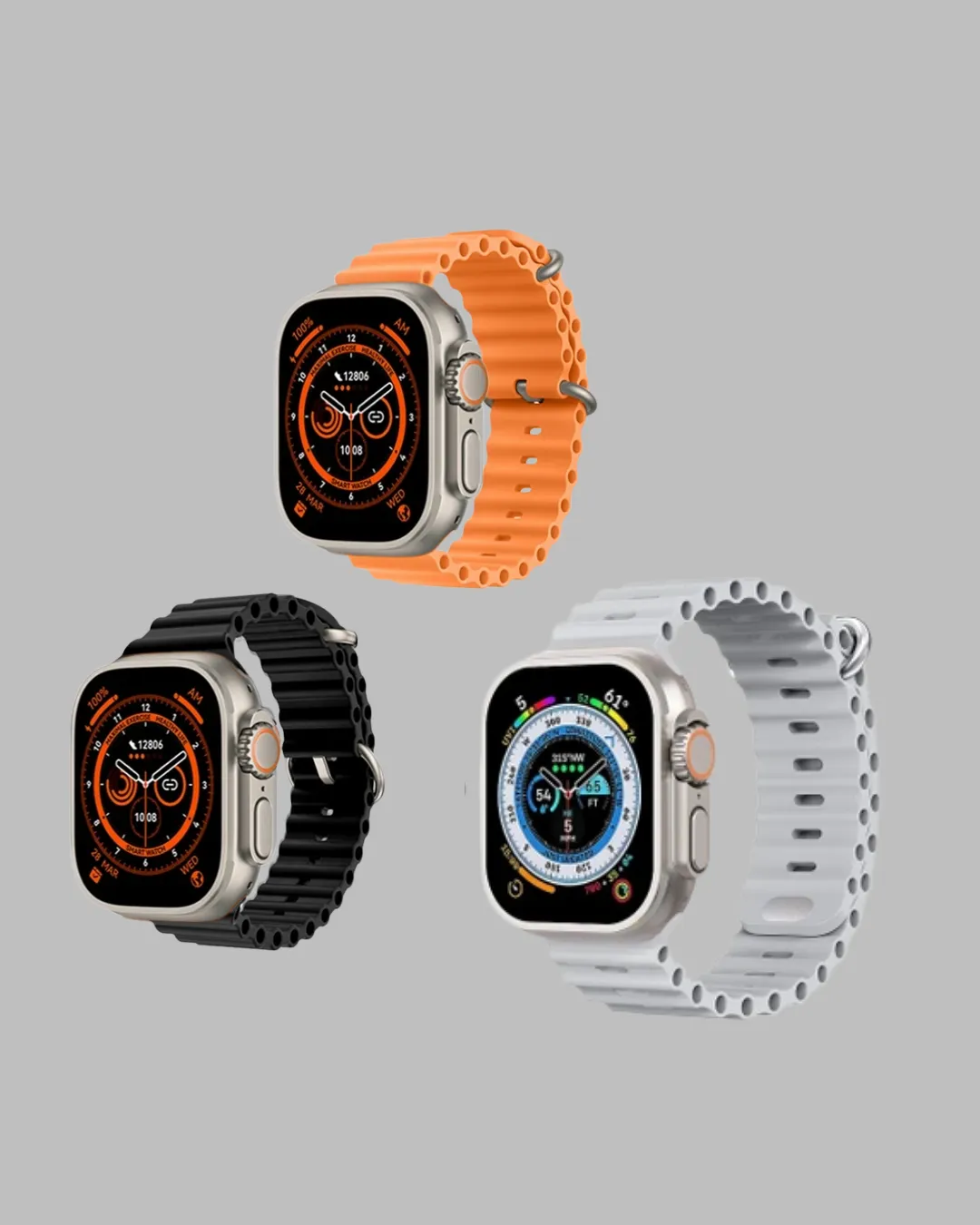 Watch 9 Max Akıllı Saat 45 mm Geniş Ekran Kulaklık Seti