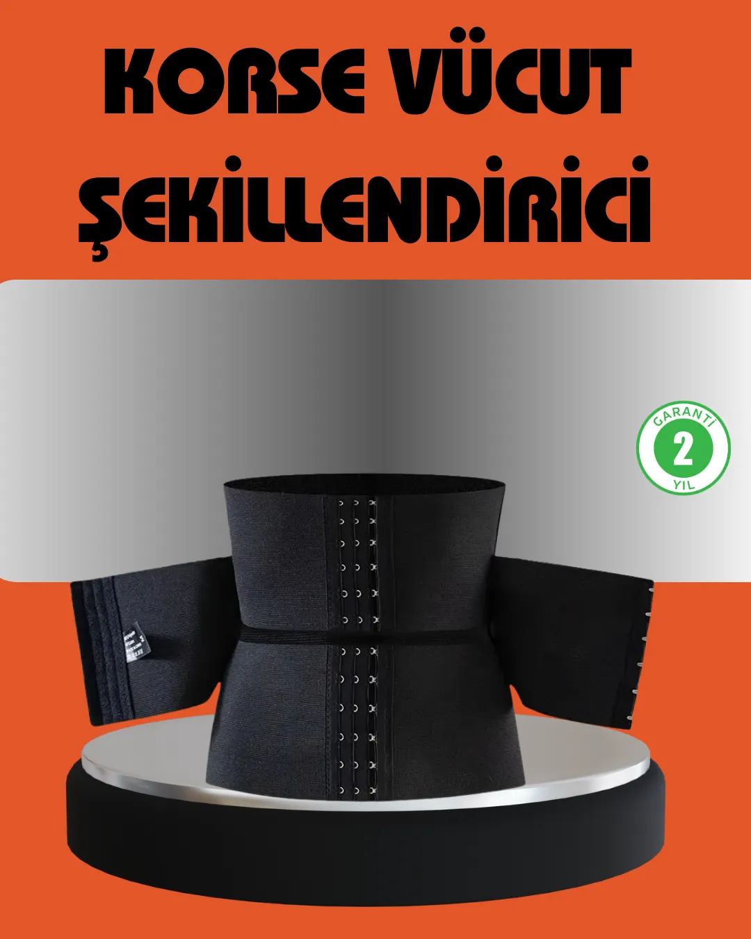 Kum Saati Görünüm Destekleyici Bel Şekillendirici