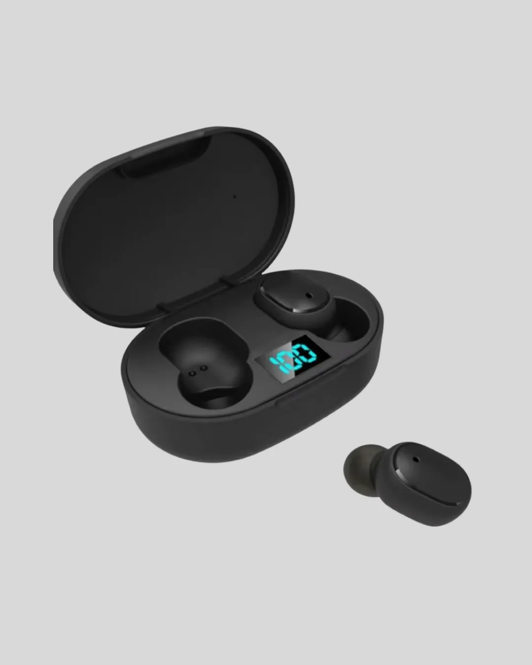 Bluetooth 5.0 Kulaklık – LED Ekranlı Şarj Kutusu