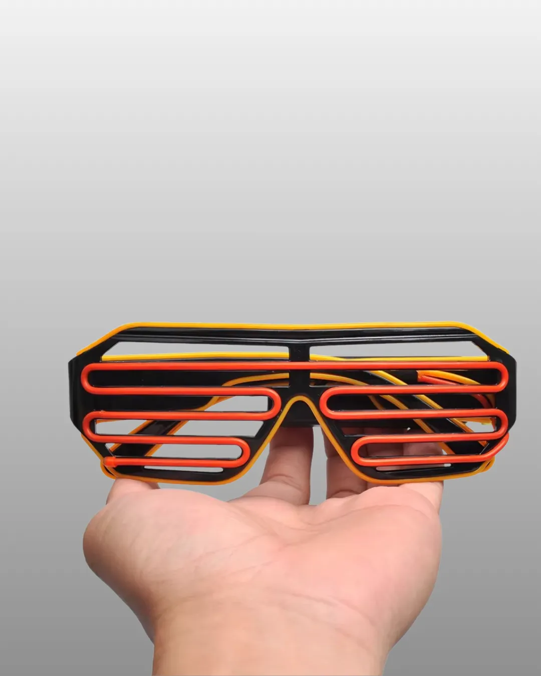 Parti ve Festival İçin LED Işıklı Eğlence Gözlüğü