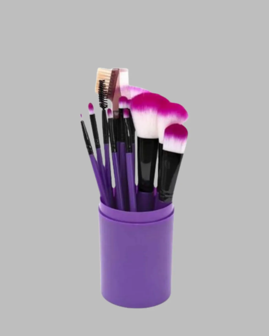 12 Parça Yumuşak Kıllı Makyaj Fırçası Seti Yüz ve Göz Makyajına Uygun Profesyonel Kullanım