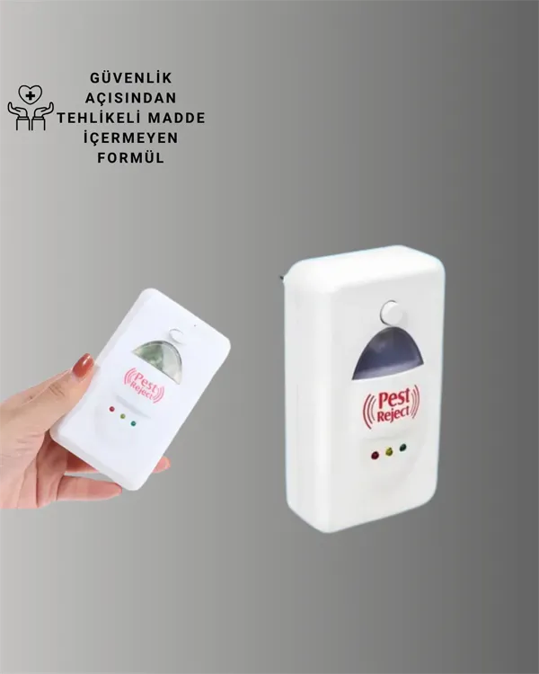 Kimyasal İçermeyen Güvenli Haşere Kovucu – Çocuk ve Hayvan Dostu