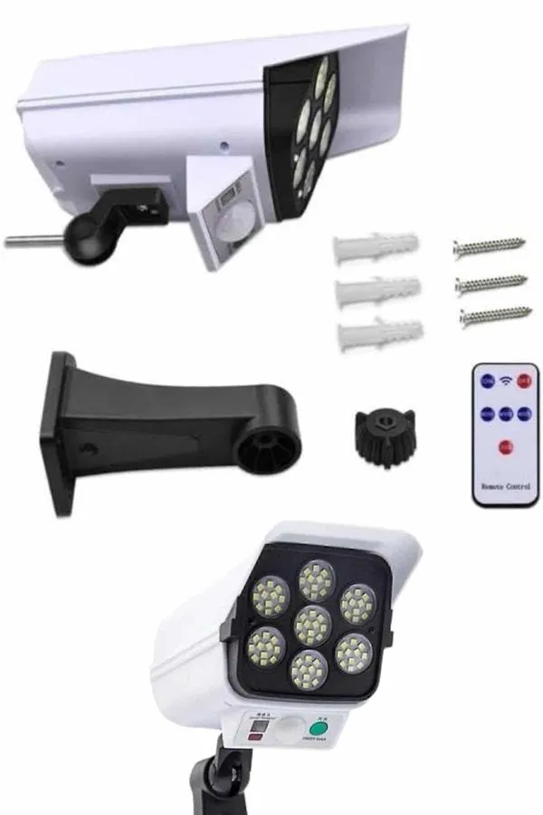 Bahçe Aydınlatması Hareket Sensörlü Led Aydınlatma Kamera Görünümlü