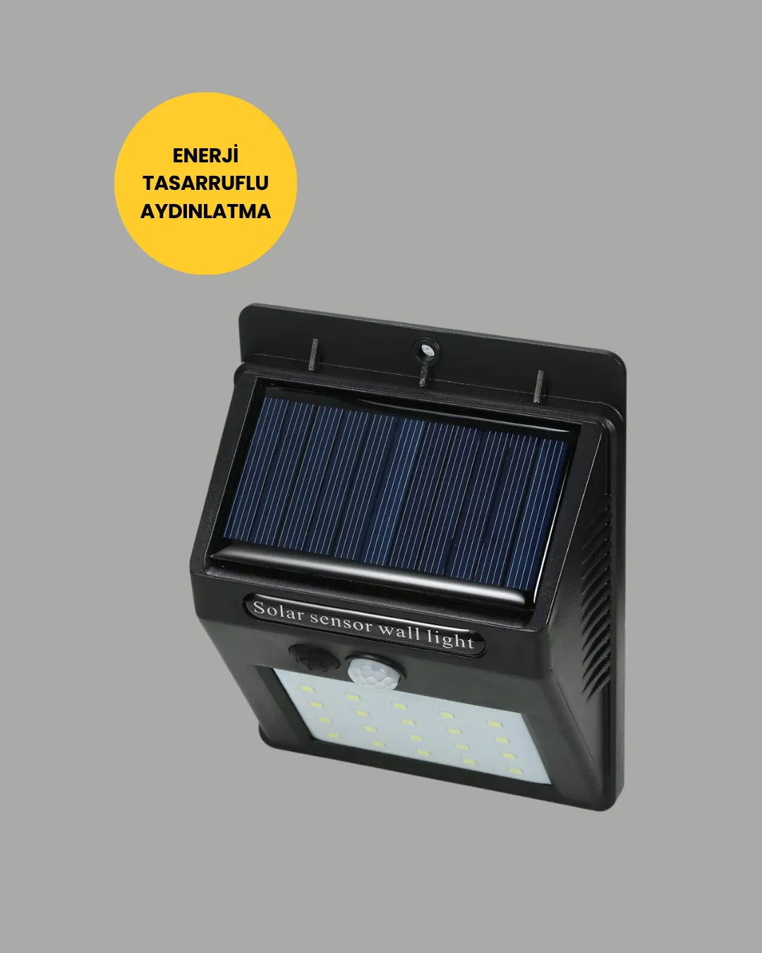 Solar Enerjiyle Çalışan IP65 Su Geçirmez 20 LED Duvar Lambası