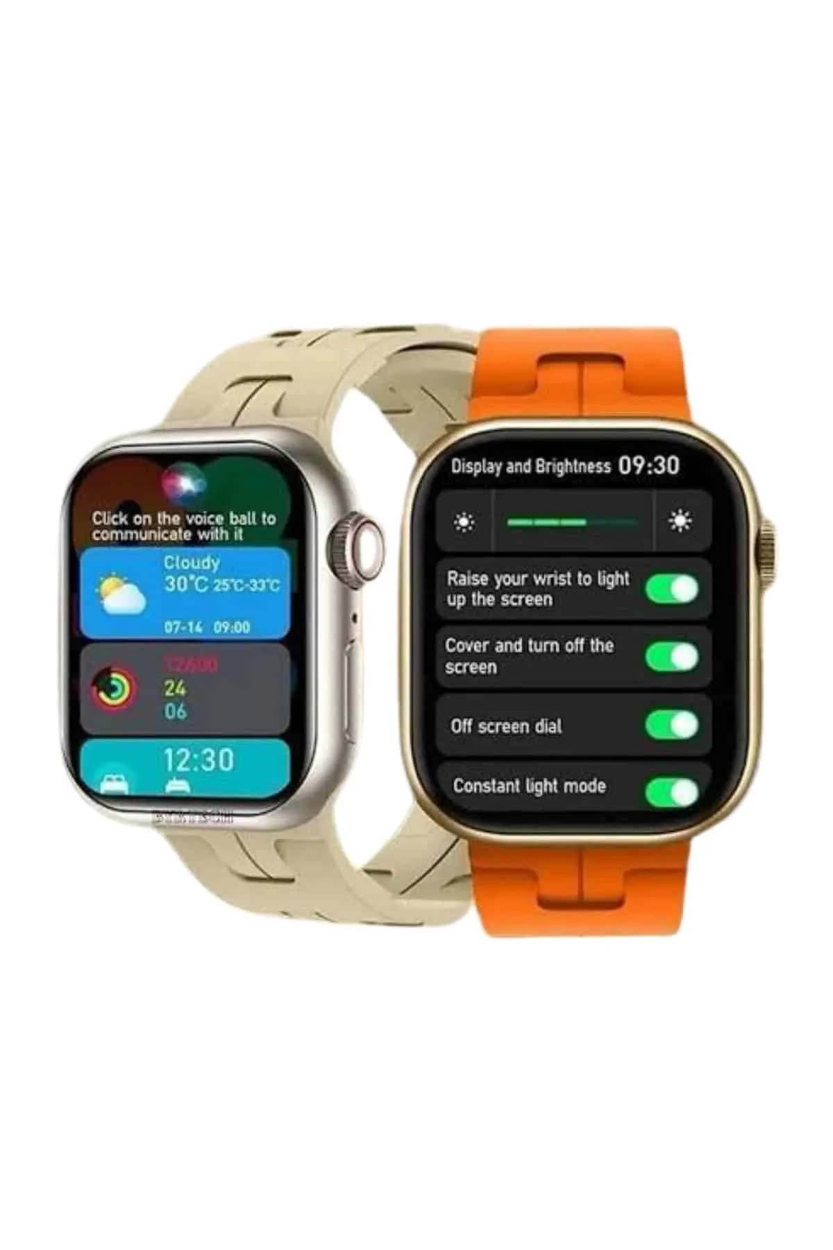 Yeni Nesil Akıllı Saat Çağrı Cevaplama Müzik Dinleme Plastik Kordon Mesaj Bildirimleri