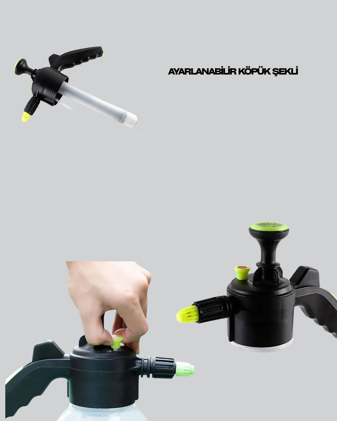 ŞEFFAF POMPA 2 LİTRE