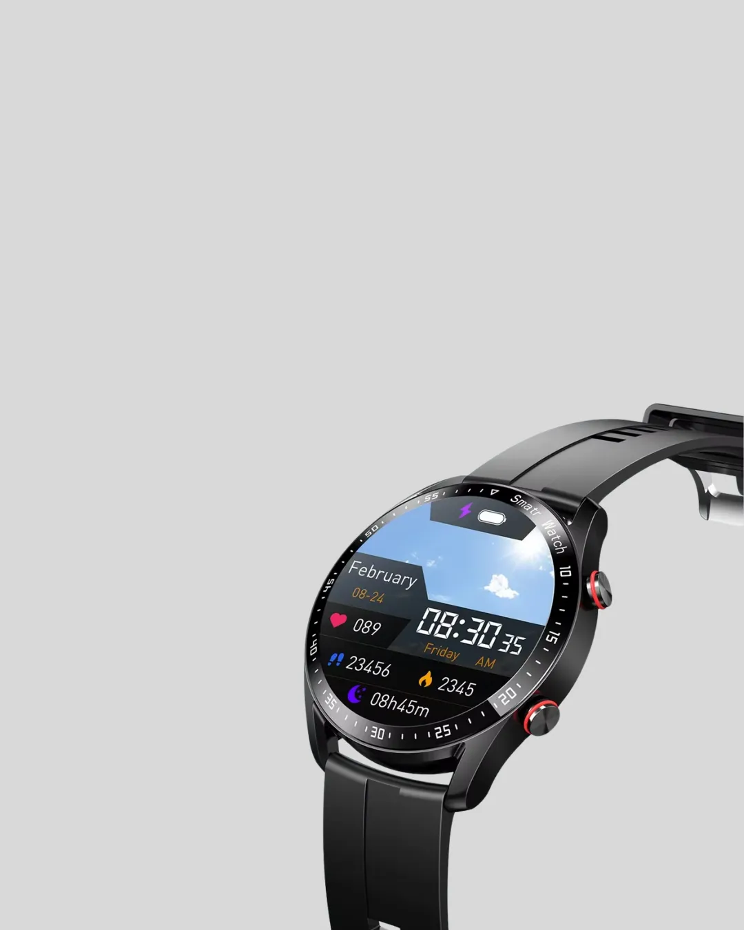 Akıllı Saat Yeni Model Sesli Asistan Bildirim Görme Bluetooth Bağlantılı Müzik Dinleme